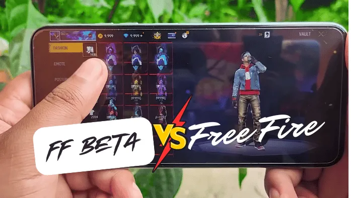 FF Beta Testing Vs Normal Free Fire